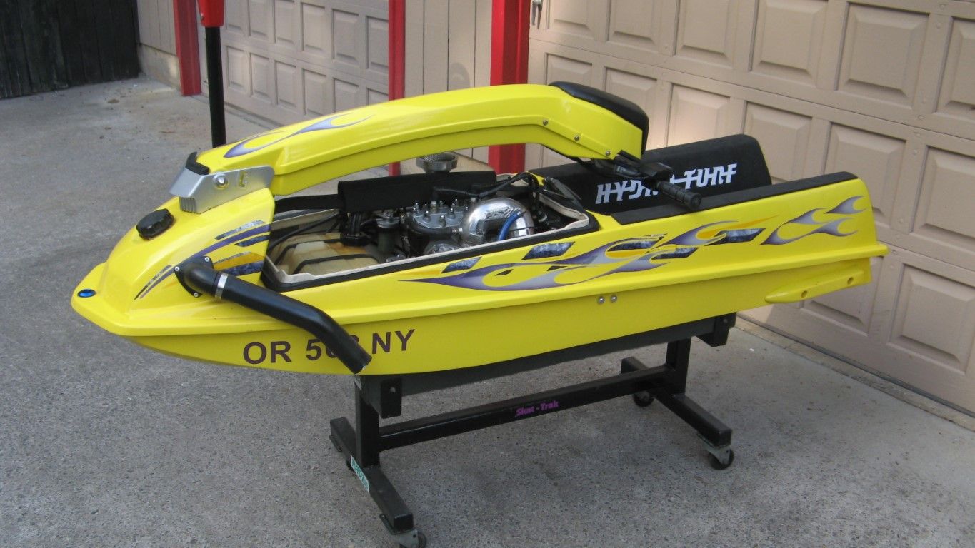 1986 Kawasaki Jet Ski 550 side view