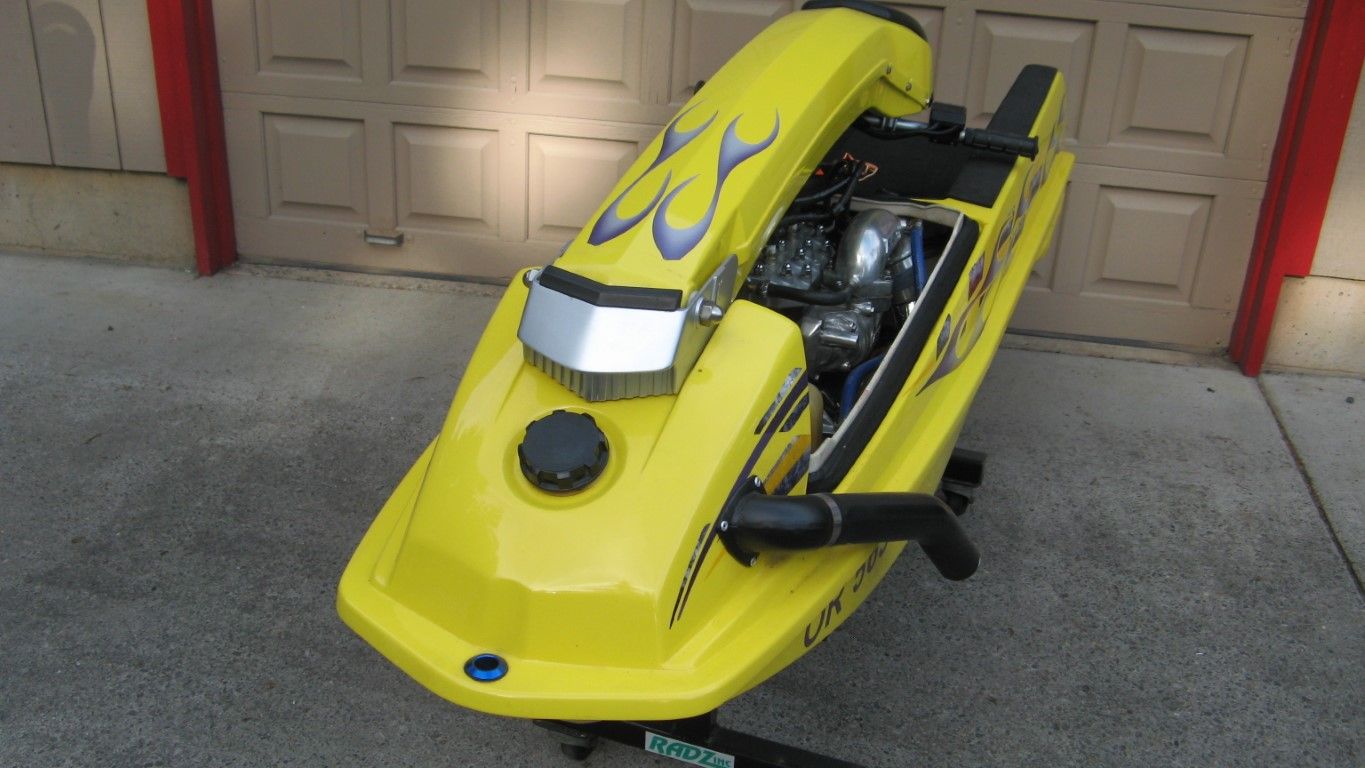 1986 Kawasaki Jet Ski 550 front view